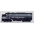Intermountain Railway HO Scale RTR F7A w/DCC & Sound, NYC ~ 49001S