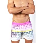 Skmpeez Birdz Swim Shortz - Purple $65.00