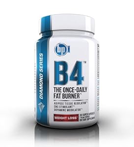 BPI Sports B4 Fat Burner Diet Supplement,710 MG Capsules, 30 Count