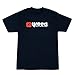 Greed Skateboard - Corporate Logo Black T-Shirt - Large
