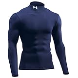 (アンダーアーマー)UNDER ARMOUR UAヒートギアロングスリーブモックT MCM3423 アスレチック メンズ コンプレッションベースレイヤー MDN MD MCM3423 MDN (MDN/MD)