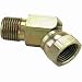 Buyers 1/4in. F NPSM x 1/4in. M NPTF 45 Degree Swivel Adapter
