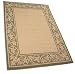 Outdoor Living : Vendor Development #EL5005 5'x8' Ivory Border Rug