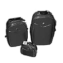 Komplettes, sch&ouml;nes 3 tlg. Trolley-Set in grau