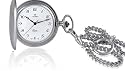 Catorex Men's La Pautele Palladium Brass White Dial Pocket Watch