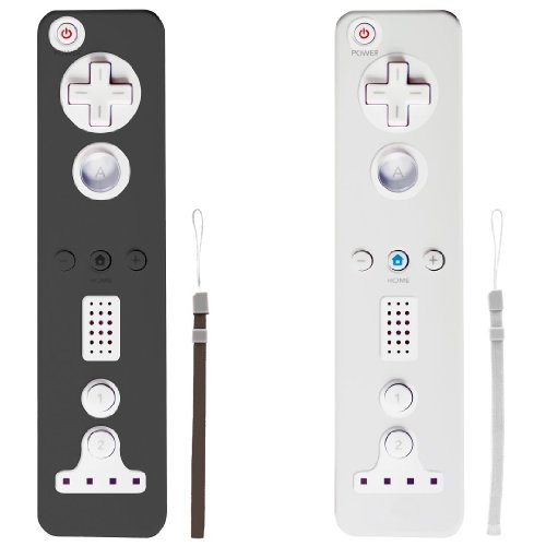 Intec Clear and Black 2 Toned Remote Skins - 2 Pack