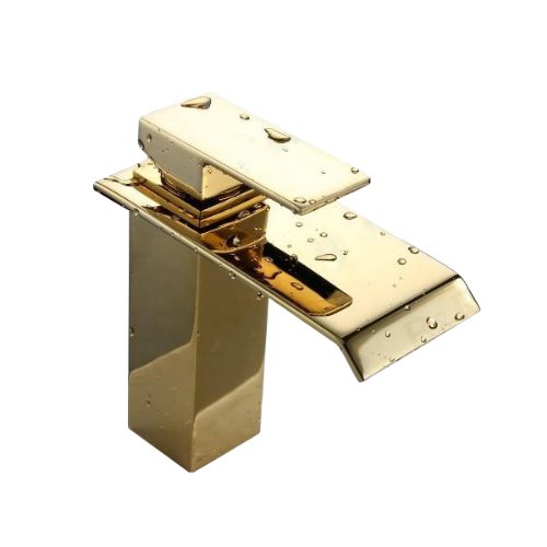 B R Gold Material Brass Modern Chrome Bathroom Vessel Sink Lavatory Basin Faucet Mixer Tap