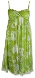 PRINTED SILK CHIFFON CAMI DRESS