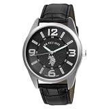 U.S. Polo Assn. Mens USC50010 Analogue Black D