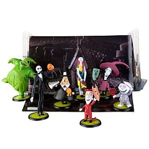 Disney Tim Burton's The Nightmare Before Christmas Figure Play Set -- 7-Pc.