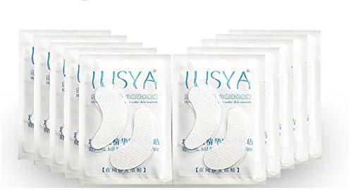 ILISYA Hyaluronic Acid Eye Mask 20pcs All night repair Anti Puffiness Dark Circle Moisturizing Anti Aging Whitening face care