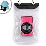 Dual Seal Durable High Grade Plastic Waterproof Case with 1" Zoom Lens Cove ....