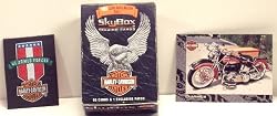 Harley Davidson Motor Cycles 90 trading card set & 1 exclusive patch