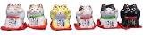 Mini Maneki Neko - Set of 6