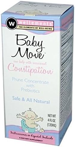 Wellements Baby Move Prune Concentrate with Prebiotics by Wellements