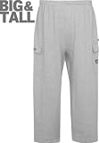 New York Giants Big & Tall Grey Cargo Fleece Pants