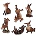 DONKEYS (SET OF 6), SS-6154