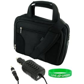 HP Mini 1140NR 10.2 Inch Deluxe Netbook Carrying Case with 12v Car Charger Adapter Black HP Mini 1140NR 10.2-Inch Deluxe Netbook Carrying Case with 12v Car Charger Adapter - Black