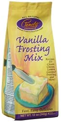 Pamela's Products Vanilla Frosting Mix, 12-Ounce Bags (Pack of 6)