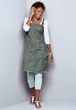 Jessica London Plus Size Button Front Jumper