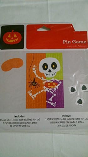 Fall/Halloween Pin the Nose on the Skeleton Game