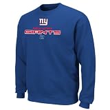 New York Giants Royal Classic Heavyweight III Crewneck Sweatshirt