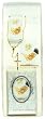 Wedding Gift Set with Sagrada Biblia and Crystal Rosary with Keepsake, in Spanish