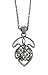 Pewter Celtic Knotwork Mother & Child Pendant Necklace