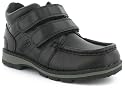Rockstorm "Calvin" Boys Double Velcro Boot - Black