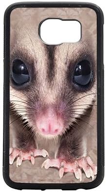 Samsung Galaxy S5 Cases, S5 Case - Big Face Sugar Glider Shock Absorbing Anti Scratch Ultra Slim Soft Rubber TPU Bumper Case with Custom Design Back Cover for Samsung Galaxy S5 (Black)