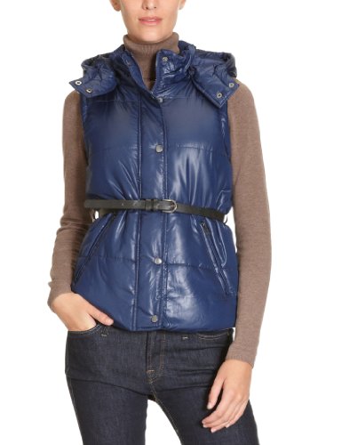 ONLY Damen Weste 15057880, Gr. 38 (M), Blau (MEDIEVAL BLUE) Preisvergleich