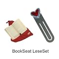 BOOK SEAT Lesesack Buchst�tze, Buchkissen, Tablet PC halter, Reisekissen mit Tasche