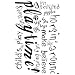 Royal Brush Sentiments and Phrase Rub Ons 5-1/2 Inch by 9 Inch Sheet, Playtime