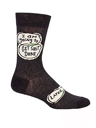 Blue Q Sock Get Shit Done Crew Socks