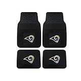 A Set of 4 NFL Universal Fit Front and Rear All-Weather Floor Mats - St. Louis Rams by Fan Mats