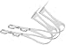 Avenir Fixie 2X Medium Steel Toe Clips for Pedals - 1 Pair