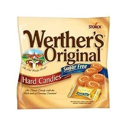 Werthers Original Sugar Free Candy - 2.75 Oz Each, 12 Bags