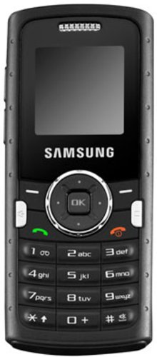 Samsung - M110 - Téléphone portable monobloc - GPRS - Résistant aux chocs (IP54) - Photo VGA - Radio FM - Bluetooth - Noir