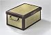 Pack of 2 Small Tapirus Deluxe Storage Boxes