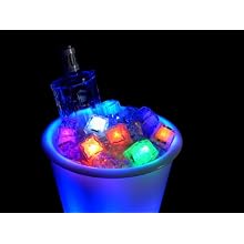 Fortune Products IB-RGBW9 LED Lighted Ice Bucket, 9.25" Diameter x 11.5" Height, 180oz Capacity, Multi-Color