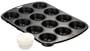 Kaiser 4006932646022 Set per muffin, rivestimento antiaderente, 12 stampi e 60 formine di carta