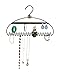 Just Solutions! Hang It Jewelry Organizer Organize Your Earrings, Bracelets, Rings and Necklaces - Perfect Solution to Your Messy and Tangled Jewelry Boxes, Strong 3MM Steel | Black Velvet