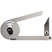 Mitutoyo 187-201, Stainless Steel Bevel Protractor, 1 Degree Main Scale, 5 Minute Vernier Scale Graduation
