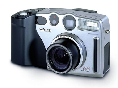 Casio QV-3000EX/Ir Digitalkamera silber