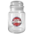 Detroit Pistons NBA 31oz Glass Candy Jar - Primary Logo