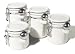 Oggi White Canister Set 4-pc.