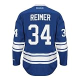James Reimer Toronto Maple Leafs Reebok Premier Replica Alternate NHL Hockey Jersey Size XL