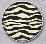 AutoCoaster ~ Zebra ~ Tile Drink Coaster for car cupholder ~ code 323