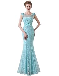 Sexy Floor Length Lace-Up Beaded Applique Satin/Tulle Mermaid Off the Shoulder Natural   Waistline Evening Dress/Prom Dress/Wedding Party Dress 