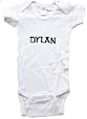 DYLAN / Hurry Up - Name-series - White Or Blue Onesie / Baby T-shirt